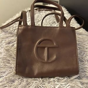 TELFAR Small Shopping Bag - Chocolate